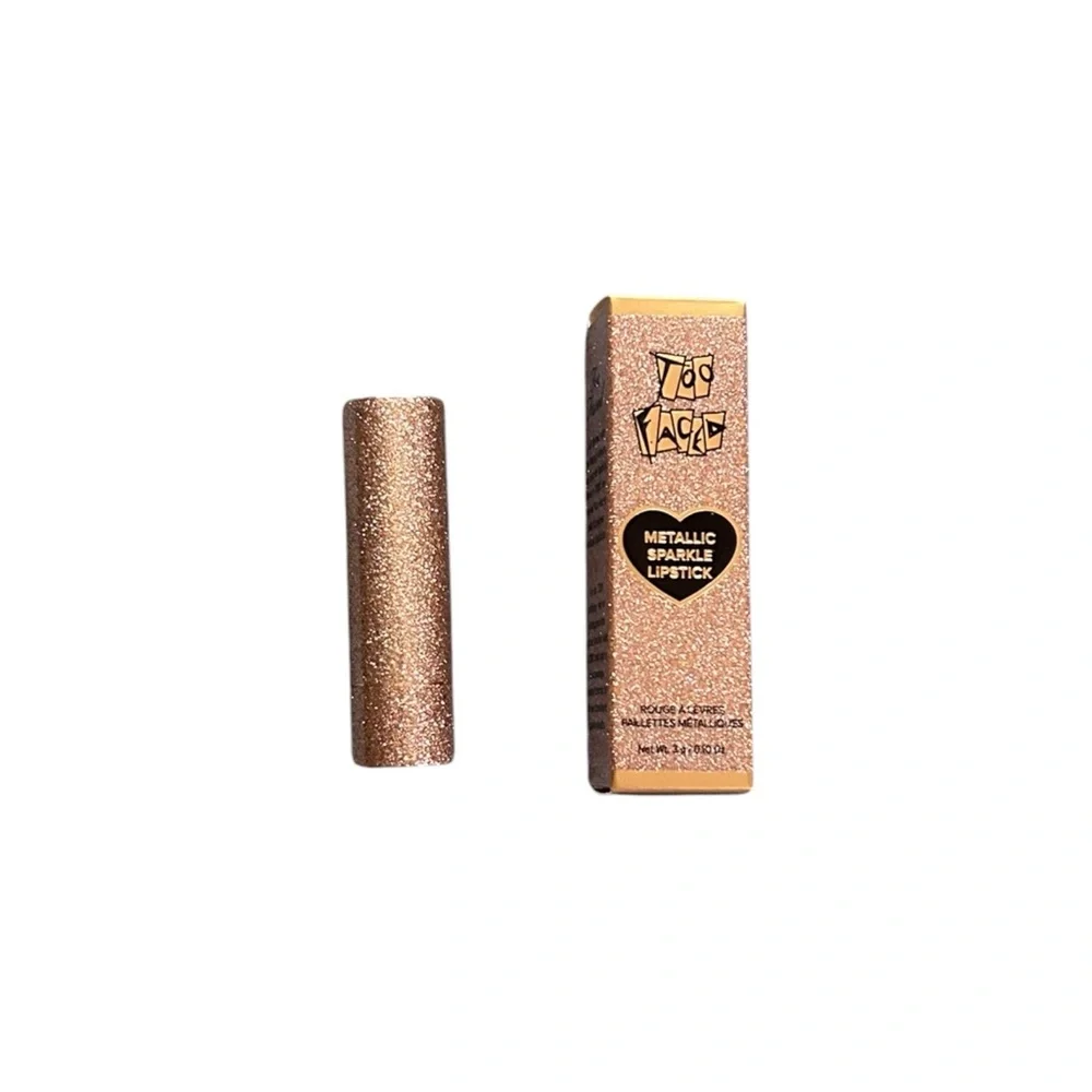 Too Faced Miss Thing Metallic Sparkle Throwback Lipstick Rare Ltd. Edition NIB